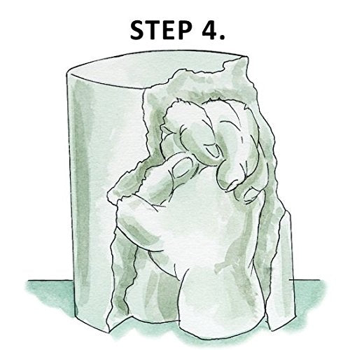 ARTMOLDS Kidz Ez Casting Kit - Child-Friendly Hand and Foot Casting Kit - Safe, Quick, and Easy to Use for Creative Family Projects