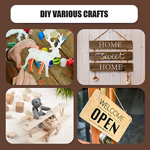 12 Pack Basswood Sheets for Crafts 12 x 4 x 1/8 Inch-3 mm Thick Unfinished Plywood Sheets Thin Craft Wood Sheets Boards for Drawing,Painting, Wood Engraving, Wood Burning,DIY Laser Cutting Projects - size: 12 x 4 inch