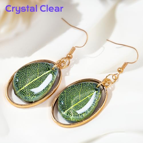 HeyClear 250g UV Resin kit -Crystal Clear, Hard UV Epoxy Resina para Manualidades Fast Curing Glue uv with Silicone Molds, Mat for Beginners Jewelry Making, DIY Crafts Art, Casting Coating - size: 250g