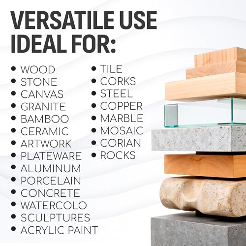 Epoxy Resin 1 Gallon Kit – Clear High-Gloss Finish for Coating Wood, Concrete, Stone & More | Easy to Use, No Bubbles, Self-Leveling | Perfect for Arts & Crafts & More