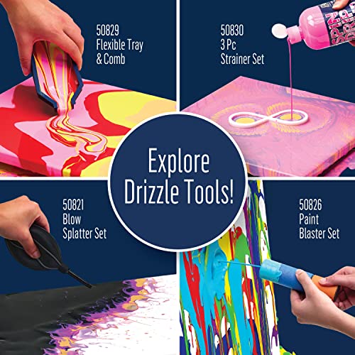 FolkArt Drizzle Paint Blasters, Easy to Use Foam Blasters Perfect for DIY Paint Pouring Arts and Crafts Projects, 50826 - style: Paint Blasters