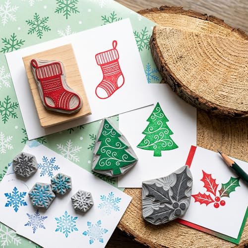 SGHUO Linoleum Blocks for printmaking, 8pcs 4"x6" Gray Rubber Carving Blocks Stamp Making Kit - color: Gray-8pcs