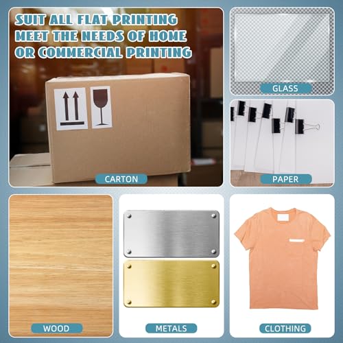 CroBlissful 8 Pcs Wood Silk Screen Printing Frames for Beginners 10 x 14 Inch Clear Precise Screens, High Tension Nylon Mesh, 0.87 Inch Thickened Frame for T Shirts DIY Screen Printing(110 Mesh) - style: 110 Mesh