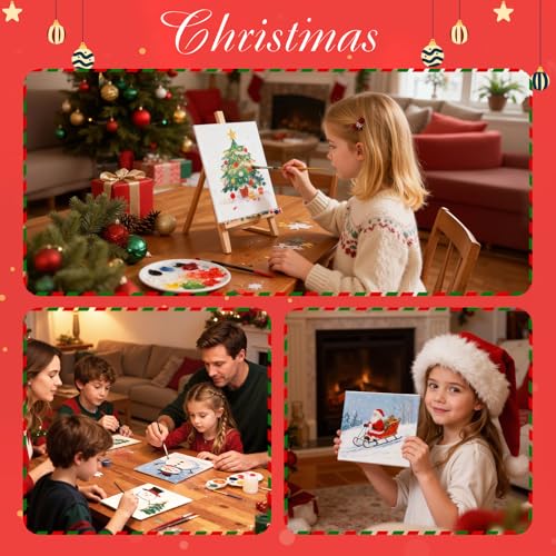 Simetufy 72 Pack 8 x 10 inch Canvas Boards for Painting Flat Canvas Panels Bulk Value Pack for Classes and Parties 100% Cotton for Acrylics Paint - size: 8"x10" - 72 pack