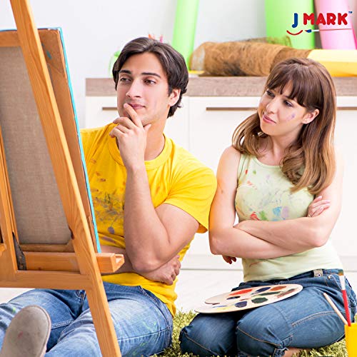 J MARK Painting Kit for Adults, Paint and Canvas Set - Acrylic and Watercolor Paint Set, Art Sets