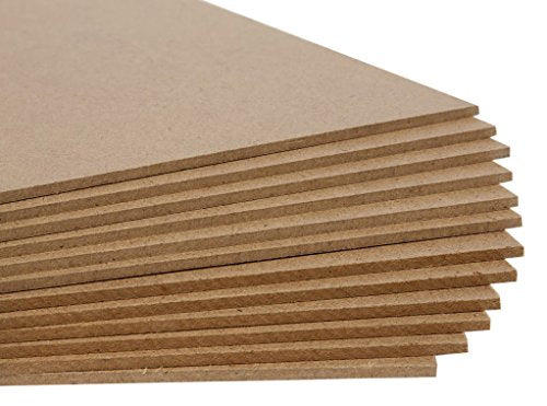 Jack Richeson Medium Density Untempered Hardboard(12 pack) , 11x14