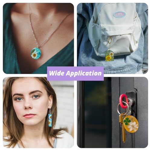 LET'S RESIN Resin Earring Mold, 171 Pcs Resin Jewelry Molds Making Kit with 11 Pack Variety Shape Silicone Molds, Earring Molds for Epoxy Pendant, Earrings, Necklace, Keychains - color: Geometric Earring Molds