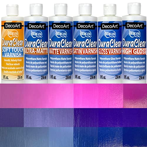 Decoart DuraClear Varnish, Gloss DS19-9, 8 fl oz Bottle