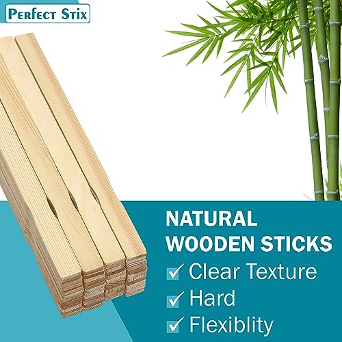 12" Wooden Paint Paddles - Mixing Sticks -Epoxy Stirrers- Pack of 500ct - size: 12"-Pack of 500ct