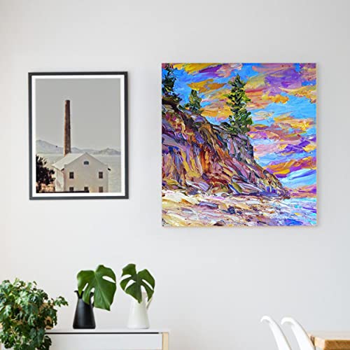 Falling in Art Unfinished Birch Wood Panels Kit for Painting, Wooden Canvas 2 Pack of 18 x18 Studio 3/4" Deep, Cradle Boards for Pouring, Art, Crafts, Burning and More - size: 18*18 2-pack