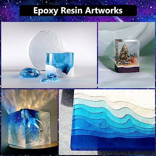 KISREL Epoxy Resin 82OZ - Crystal Clear Epoxy Resin Kit - No Yellowing No Bubble Art Resina Casting for Art Crafts, Jewelry Making, Wood & Molds(41OZ x 2) - size: 82OZ