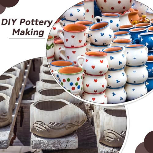 Gersoniel Air Dry Clay Kit 5.51lbs Pottery Clay with 40 Pcs Pottery Tool Sculpting Tool Set All-Purpose Modeling Clays DIY Painting Making Set with Paint, Sculpting Tools, Storage Bag, Craft Lover