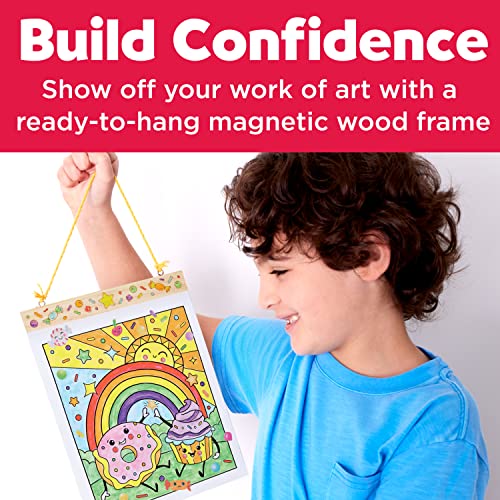 Faber-Castell Paint by Number Sweets - Kids Watercolor Paint by Number Craft (Ages 6+) - style: Sweets