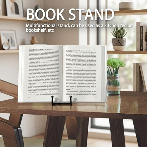 Hoewina 3 Pack 3 Inch Plate Stands for Display, Metal Picture Frame Stand, Black Decorative Small Easels for Display, Picture Holder Stand for Book , Photo and Platter, Plaques, Tabletop Art - size: 3IN