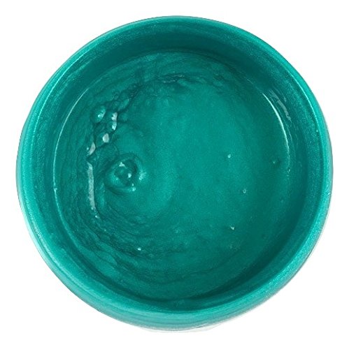 Pearlescent Textile Paint 8 oz. (Jade Green) - color: Jade Green