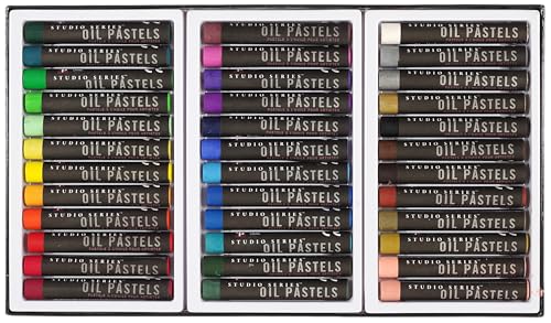 Studio Series Oil Pastels (36 rich, vivid colors)