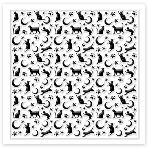 CHGCRAFT Fish Bones Texture Polymer Clay Texture Sheets Cat Silicone Texture Stamp Clay Modeling Cat Claws Pad Texture Sheets for Polymer Clay Making Earrings Jewelry - style: Fish Bones
