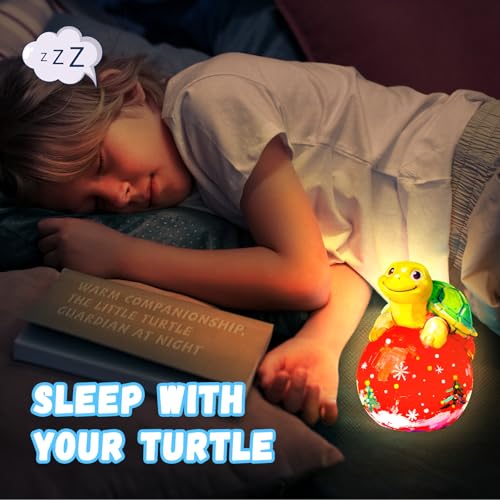 Paint Your Own Turtle Lamp Kit, Arts and Crafts for Kids Ages 8-12, DIY Turtle Toys Tap Night Light, Arts and Crafts for Kids 4-6, Paint Kit Birthday Gifts for Girls Boys Ages 3 4 5 6 7 8 9 10 11 12+ - color: Turtle