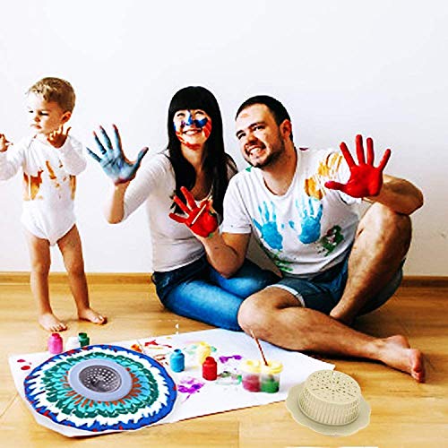 Acrylic Pouring Strainers,12 Pcs Acrylic Paint Pouring Strainers Plastic Flower Strainers Silicone Pouring Drain Basket for DIY Pouring Acrylic Paint and Creating Unique Patterns Art Supplies