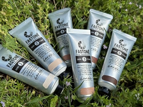 FASTONE Acrylic Skin Tone Paint Set - 6 Pack Pro Premades