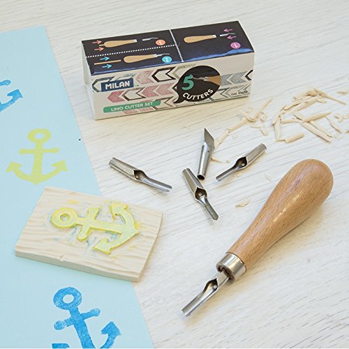 Milan Linoleum Set 5 Cutter