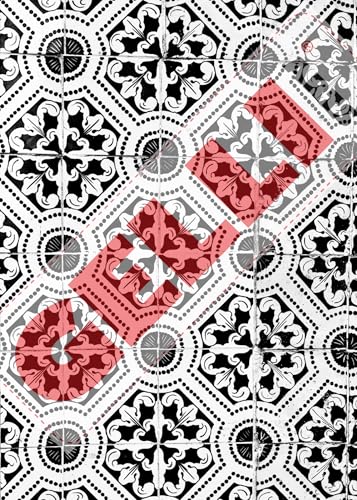 Gelli Arts Image Transfer Printables Lisbon Tiles - 20 Tile Images Included, Use Gel Plates, Great for Teachers and Students of All Ages - color: Image Transfer Printables - Morrocan Tiles