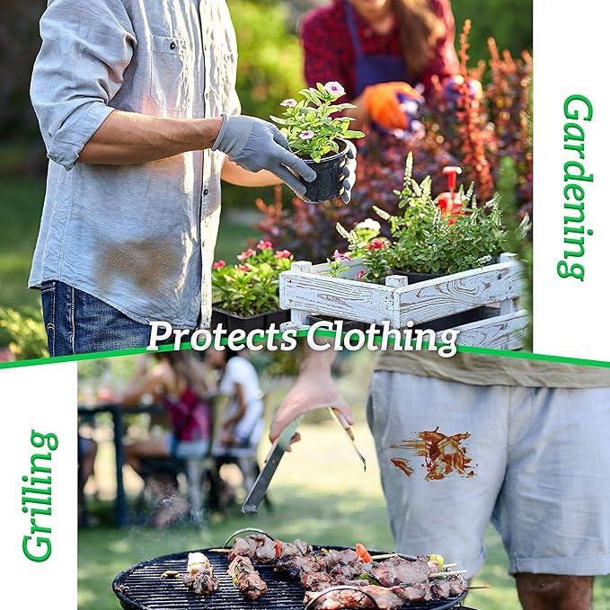 GREEN LIFESTYLE Server Aprons with 3 Pockets - Waist Apron, Waitress Apron for Women and Man, Water Resistant with Long Waist Strap Reinforced Seams, Half Apron (24 Pack - Black) - style: Server - 24 Pack
