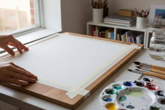 The Hidden Reason Your Watercolor Paper Keeps Buckling (And How to Prevent It)