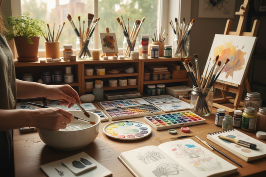 How to Clean and Preserve Fine Art Brushes So They Last for Years