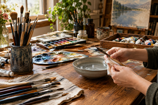 The Fine Artist’s Brush Care Ritual: A Step-by-Step Guide to Cleaning and Preserving Expensive Brushes