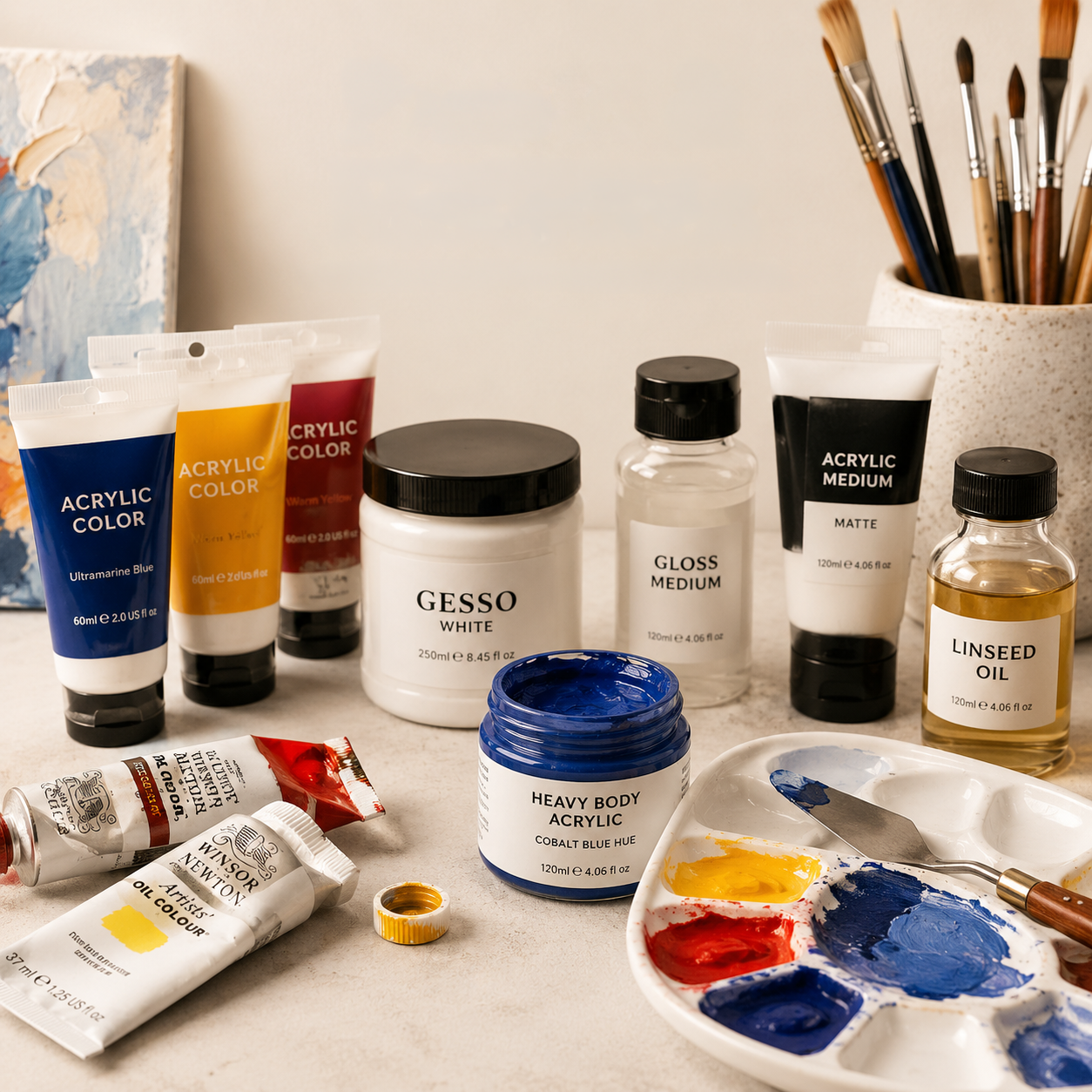 Paints & Mediums