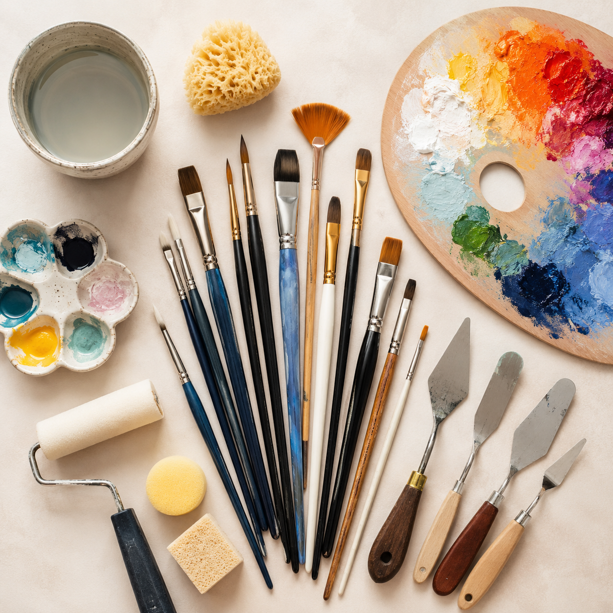 Brushes & Painting Tools