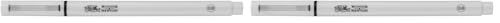 Winsor & Newton Fineliner Fine Point Pen, 0.8mm Tip, Black (Pack of 2) - color: Black, size: 1 Count (Pack of 2), style: 0.8 mm Tip
