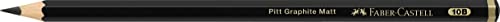 Faber-Castell Art & Graphic Pitt Graphite Matt Pencil, Matt Graphite, 10B, For Art, Craft, Drawing, Sketching, Home, School, University, Colouring - style: 10B