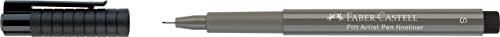 Faber-Castell Art & Graphic Pitt Artist Pen Fineliner India Ink Pen, Warm Grey Iv, Single Pitt Pen, For Art, Craft, Drawing, Sketching, Home, School, University, Colouring