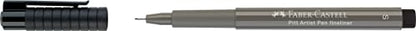 Faber-Castell Art & Graphic Pitt Artist Pen Fineliner India Ink Pen, Warm Grey Iv, Single Pitt Pen, For Art, Craft, Drawing, Sketching, Home, School, University, Colouring
