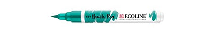 Ecoline Brush Pen Fir green 654 (11506540) - color: Fir Green