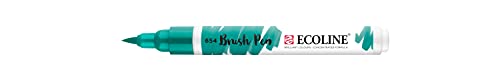 Ecoline Brush Pen Fir green 654 (11506540) - color: Fir Green