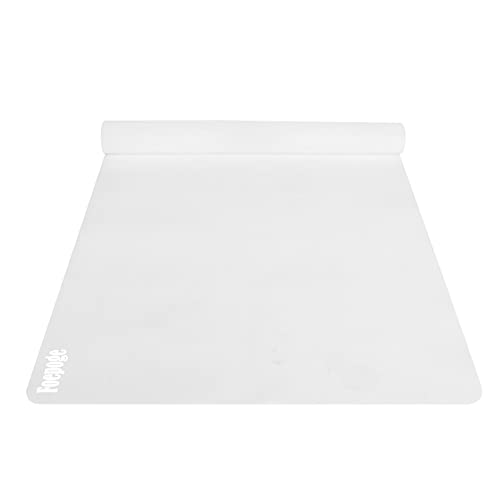 31.5" x 23.6" Extra Large Silicone Mat for Resin Casting, Epoxy and Crafts, Nonstick Silicone Sheet for Jewelry Casting Molds, Clear Countertop Protector Mat Heat Resistant Placemats by Foepoge - color: Translucent