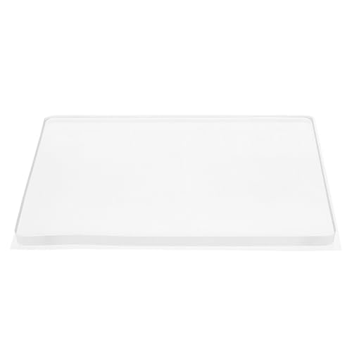 NUOBESTY Gel Printing Plate Gel Painting Plate Monoprinting Block for Stamping Cardmaking Printmaking Monoprinting and Crafts Transparent - size: 25.00X20.00X1.00CM