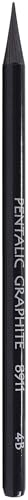 Pentalic Woodless 4B Graphite Pencil, Box of 12 - style: 4B Woodless Graphite