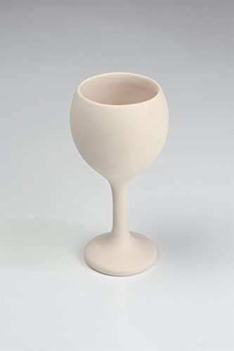 Plaster Mold for Slip Casting Goblet Pottery Mold for Ceramic and Porcelain Clay 6 oz Capacity