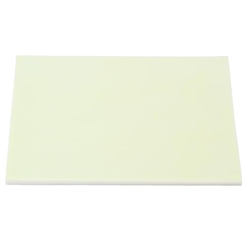 Anu Limen Rubber Carving Block for Stamp Making Printmaking Intricate Designs 20 X 15 X 0.5CM Rose White(Green) - color: Green