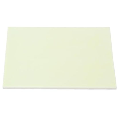 Anu Limen Rubber Carving Block for Stamp Making Printmaking Intricate Designs 20 X 15 X 0.5CM Rose White(Green) - color: Green