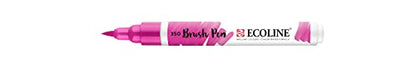 Ecoline Brush Pen Fuchsia 350 (11503500) - color: Fuchsia