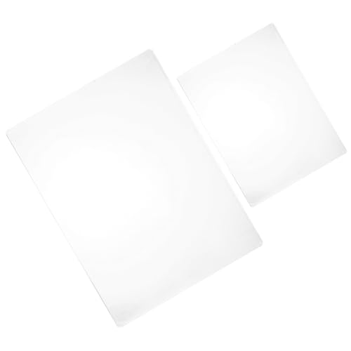Outanaya Reusable Gel Press Printing Plates, 2pcs A4 A5 Gel Monoprinting Plates for DIY Art, Soft Printmaking Tools for Card Making and Craft Studio Use