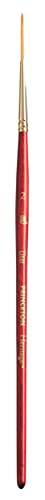 Princeton Heritage, Series 4050, Synthetic Sable Paint Brush for Watercolor, Liner, 2 - size: Size 2