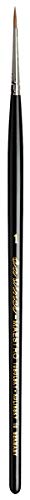 da Vinci Watercolor Maestro Series 10 Size 1 - Sharp Round - Maestro Kolinsky Red Sable - The Finest Kolinsky Available - Made in Germany - size: Size 1, style: Round Series 10