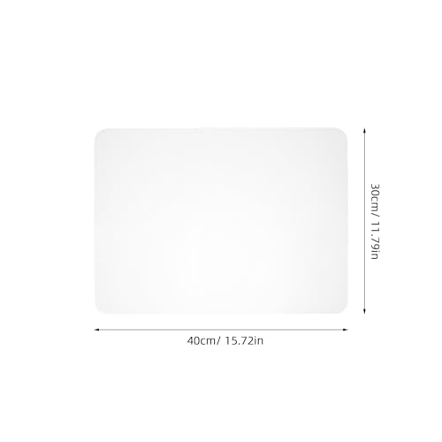 VICASKY 2pcs Silicone Table Mats Non-Stick and Heat Resistant Scratch Protection, Waterproof Dining Table Covers for Kitchen, Crafting, Work, and DIY Use, Suitable