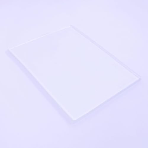 Craftelier - 7,90"x9,85" Gel Printing Plate – Reusable Gel Plate Printing for Artists | Gel Press Placa for Monoprinting and Crafts | Suitable for Water-Based Paints, Acrylics, Inks... - size: Rectangular 7,90"x9,85"